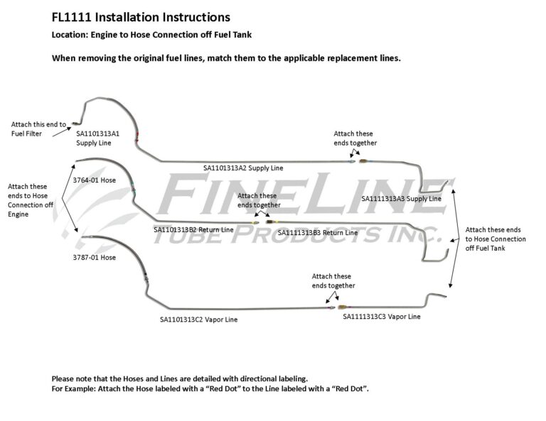 2001 honda accord fuel lines